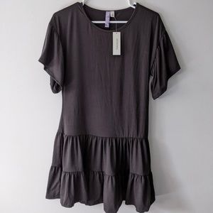 Francescas black dress